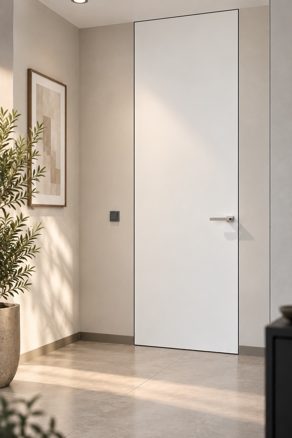 Wandbündige Innentür – ALUWOOD von Designwerk KOPAL