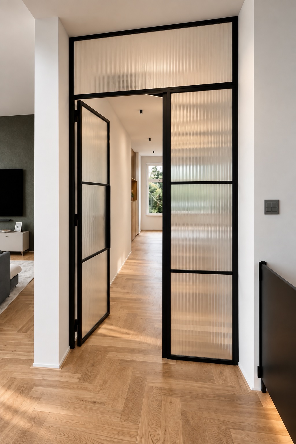 Lofttür aus Stahl und Glas nach Maß – Designwerk KOPAL bei Kassel